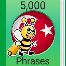 Ícone de Curso de turco - 5.000 frases